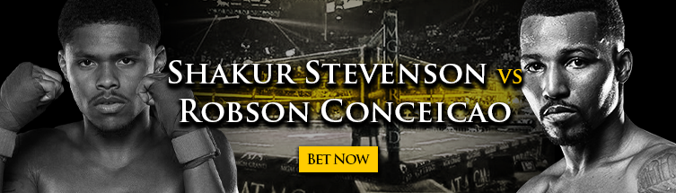 Shakur Stevenson vs. Robson Conceicao Boxing Odds